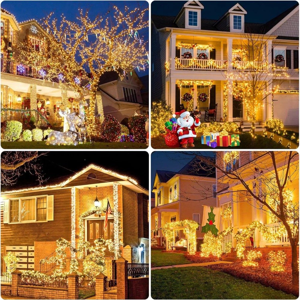 1 〜 4 個ソーラーストリングライト屋外防水 8 モードフ - Outdoor Lighting Driveway のレビューと価格