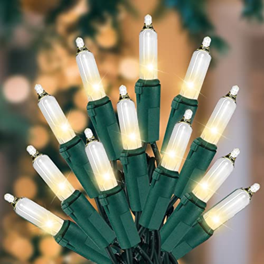 クリスマスツリー用ライト 20フィート ミニライト グリーン - Outdoor Lighting Tree のレビューと価格