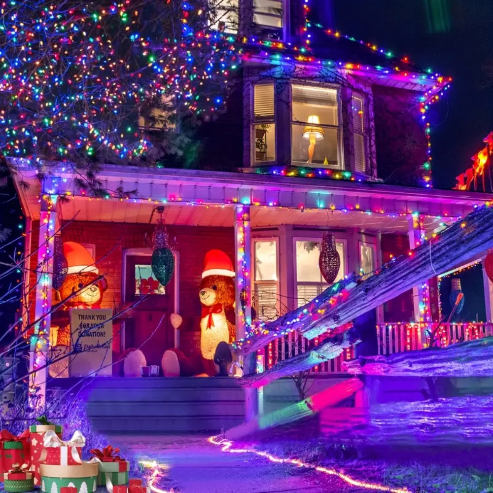 100 LEDストリングライト,ソーラーパワー,8モード,防 - Outdoor Lighting Driveway のレビューと価格
