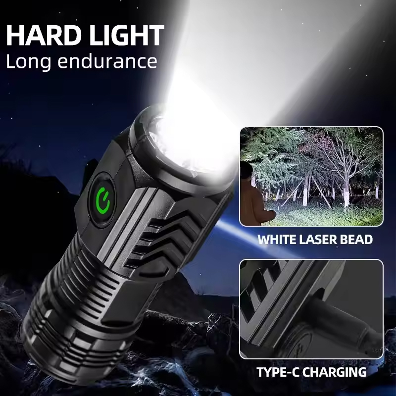 超高輝度ミニ LED 懐中電灯トーチ充電式釣り照明ランタン強 - Outdoor Lighting Ideas のレビューと価格